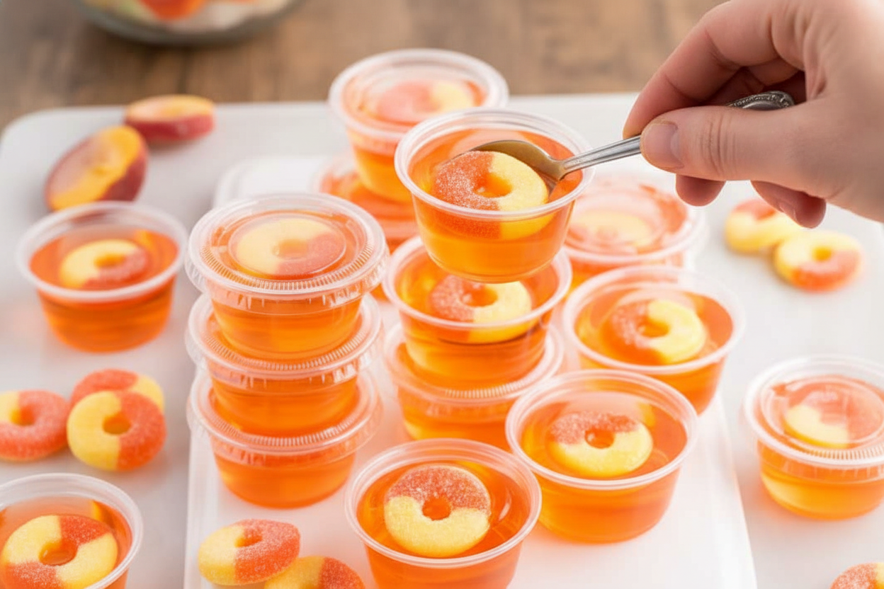 Sunset Gelatin Bites A Sweet Treat