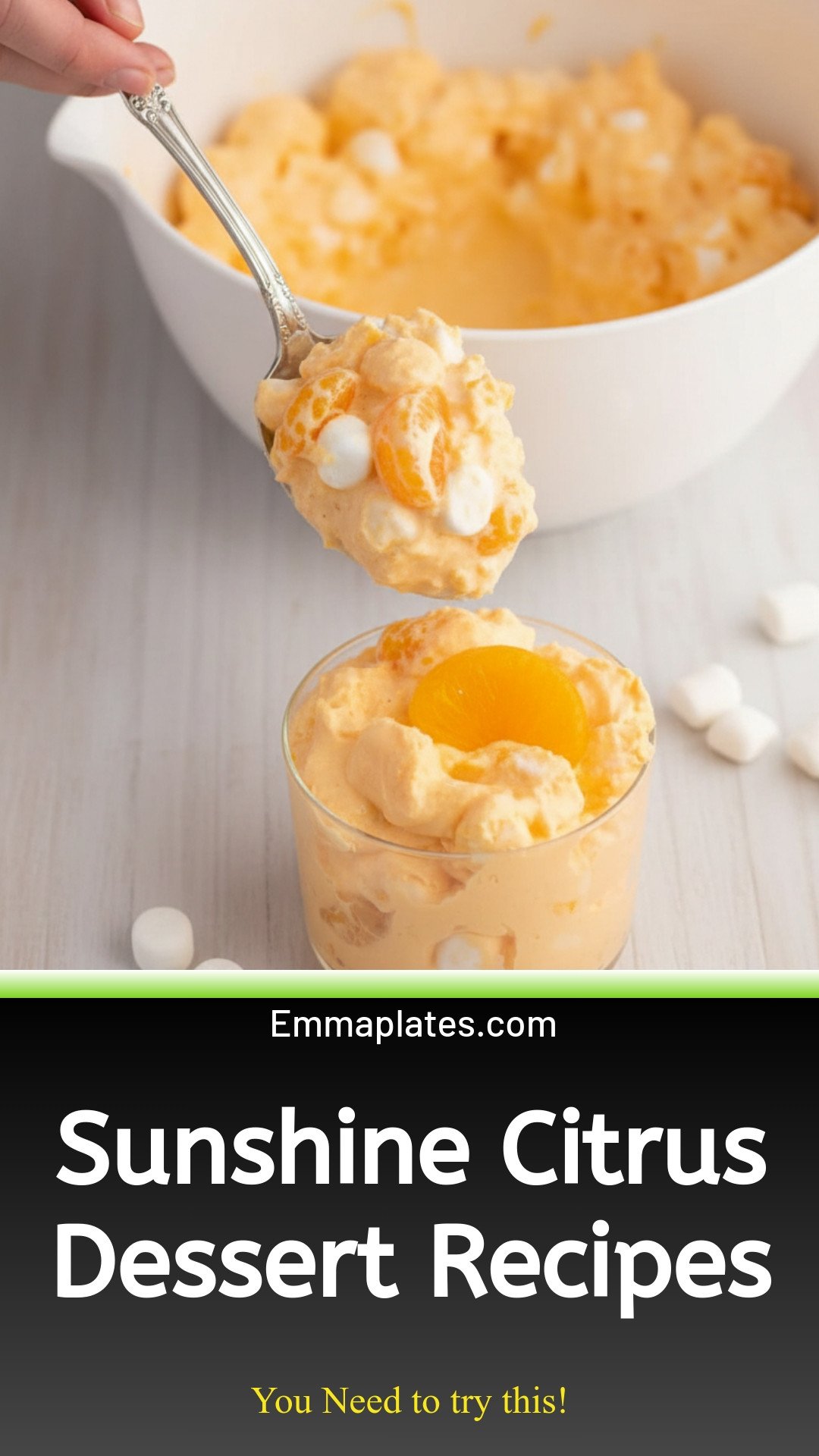 Sunshine Citrus Dessert