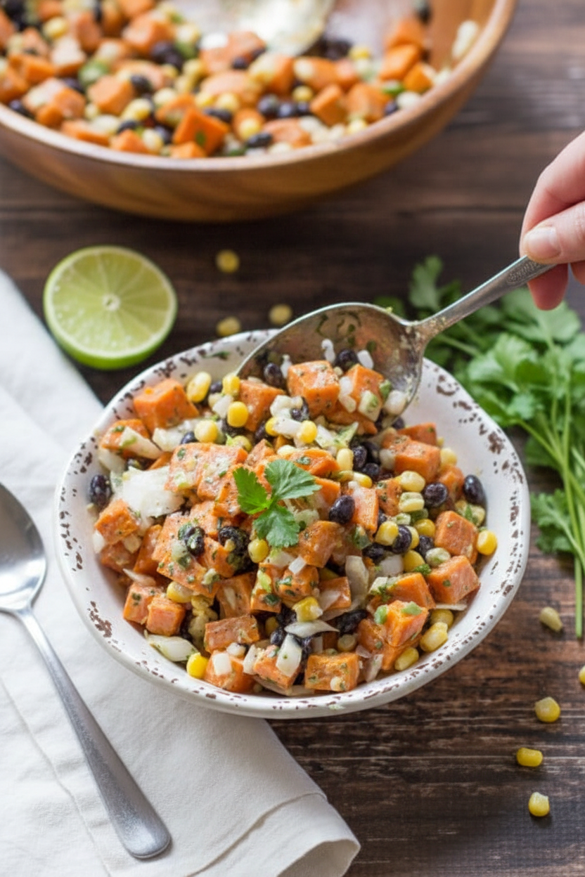 Sweet Potato & Black Bean Salad