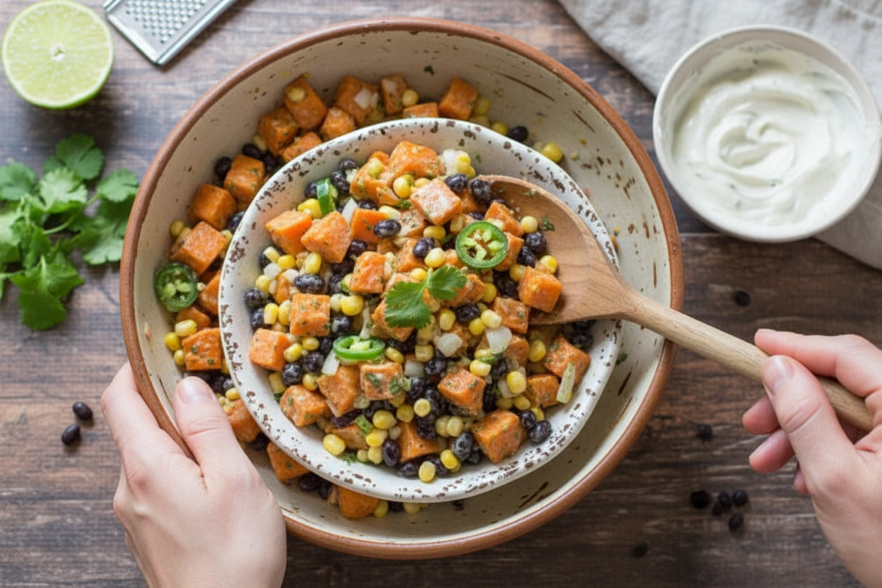 Sweet Potato & Black Bean Salad