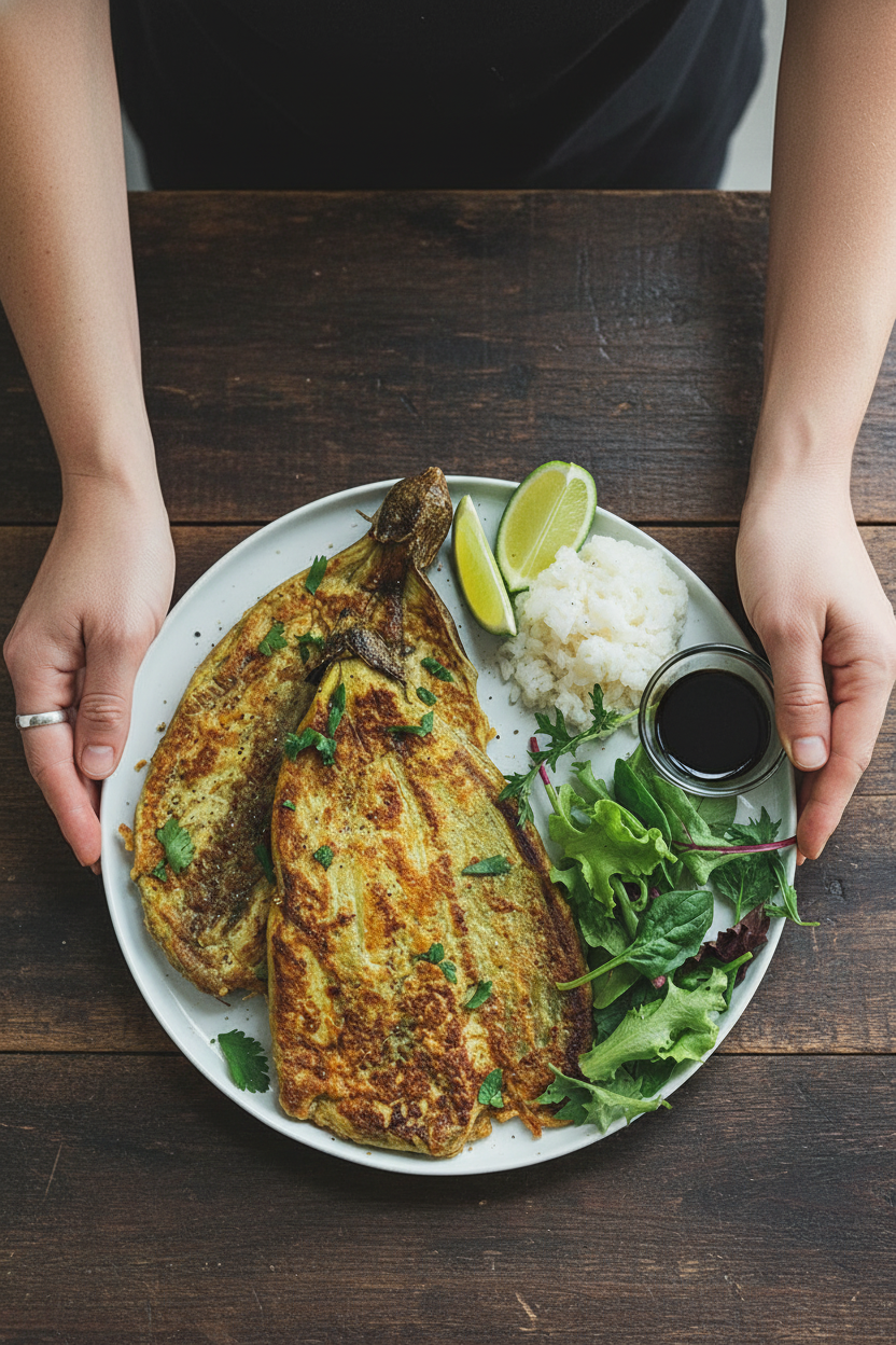 Tortang Talong | Filipino Eggplant Omelet