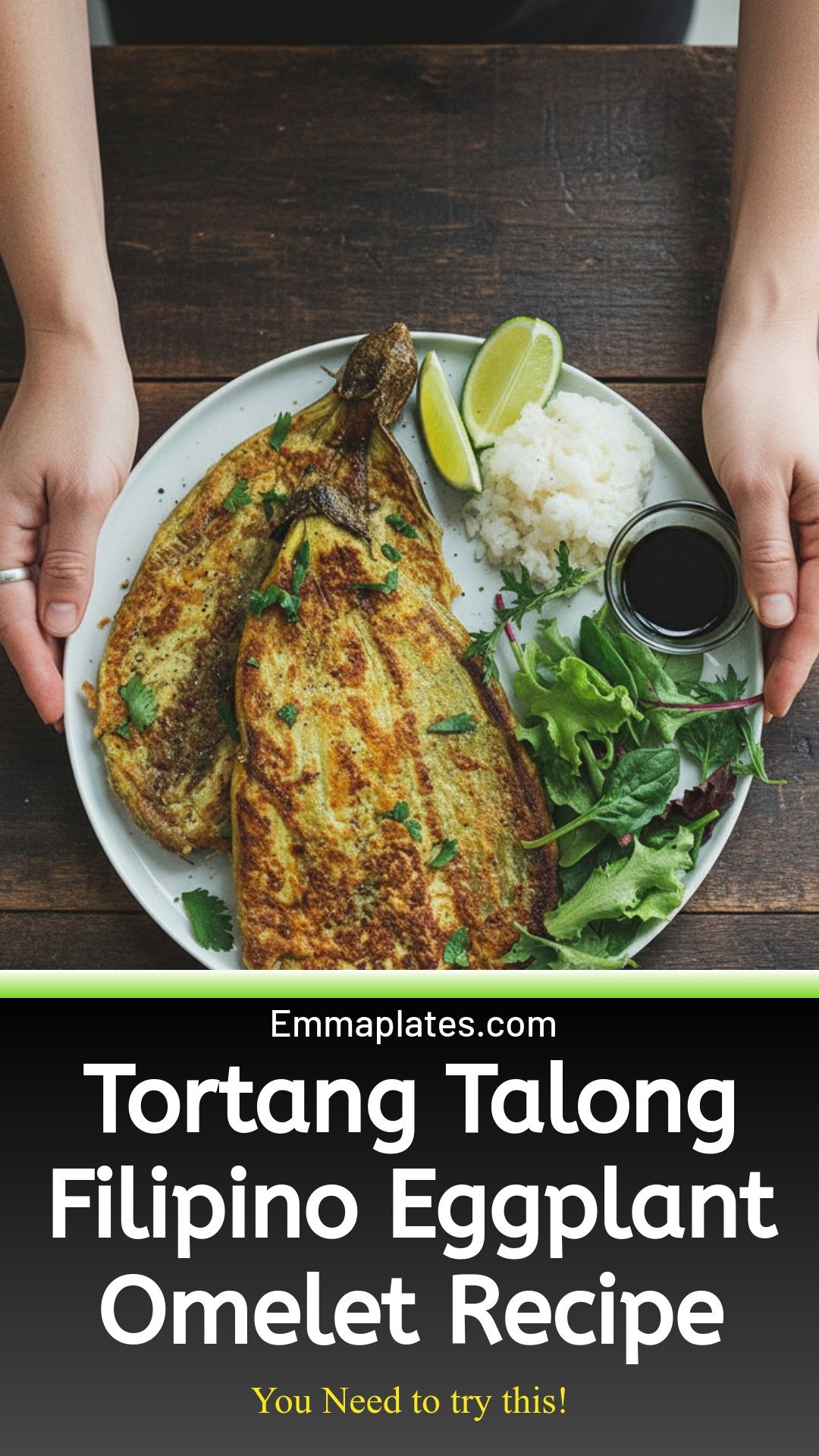 Tortang Talong | Filipino Eggplant Omelet