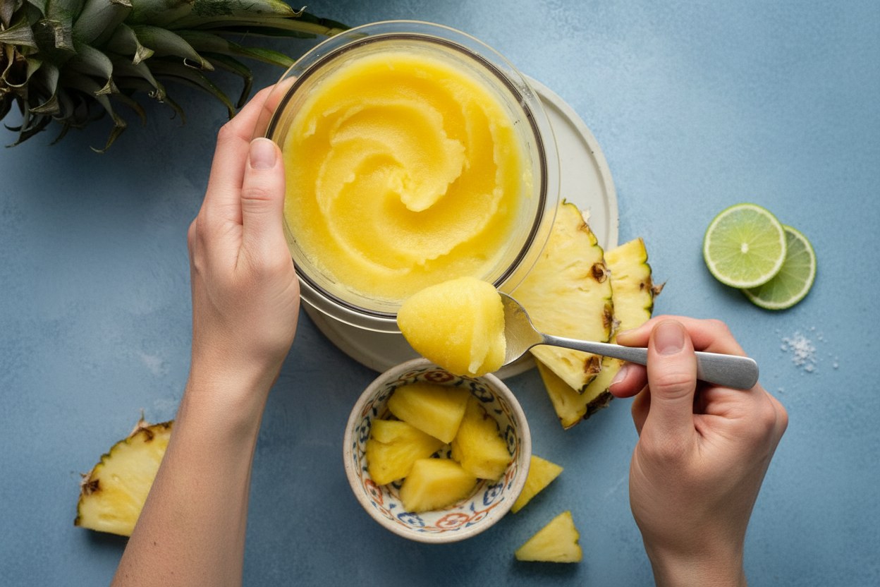 Tropical Frozen Delight A Refreshing Treat