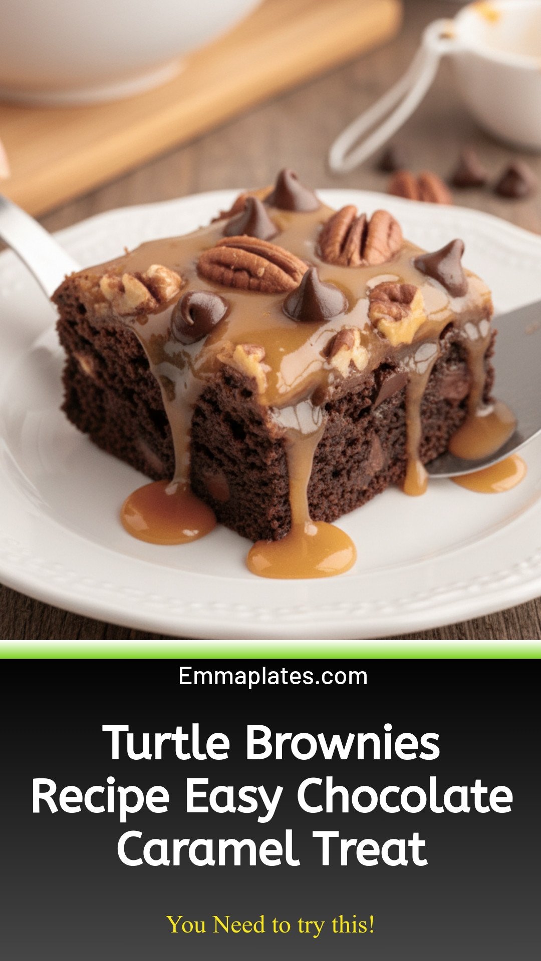 Turtle Brownies