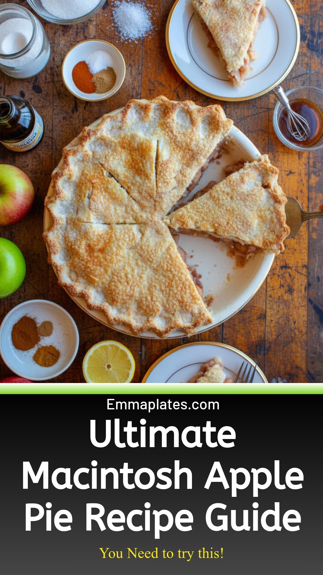 How To Make The Best Macintosh Apple Pie Recipe