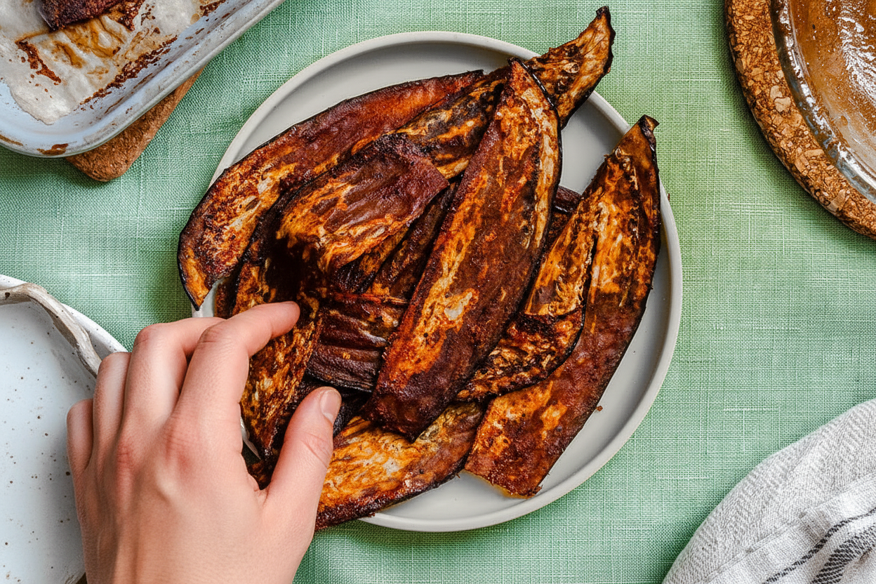 This vegan bacon is unbelievably good...