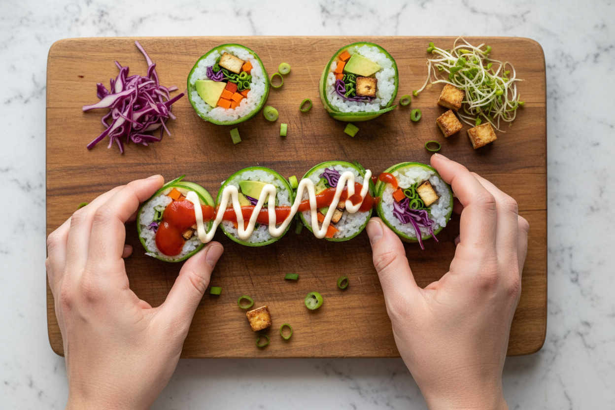 My unhinged homemade sushi hack