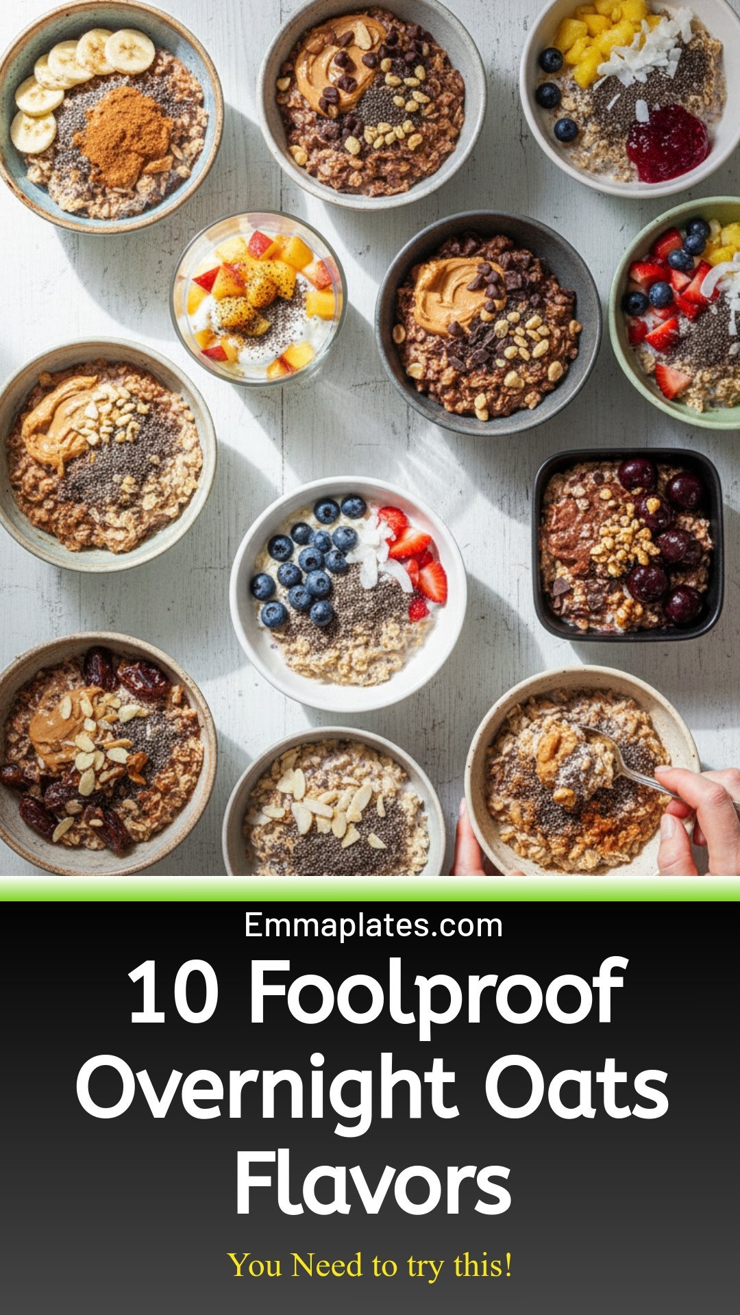 Foolproof Overnight Oats (10 Flavors!)