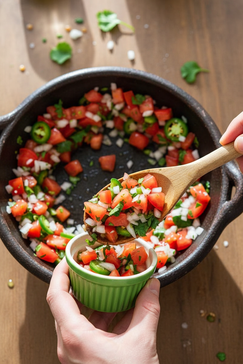 Restaurant-Style Pico de Gallo