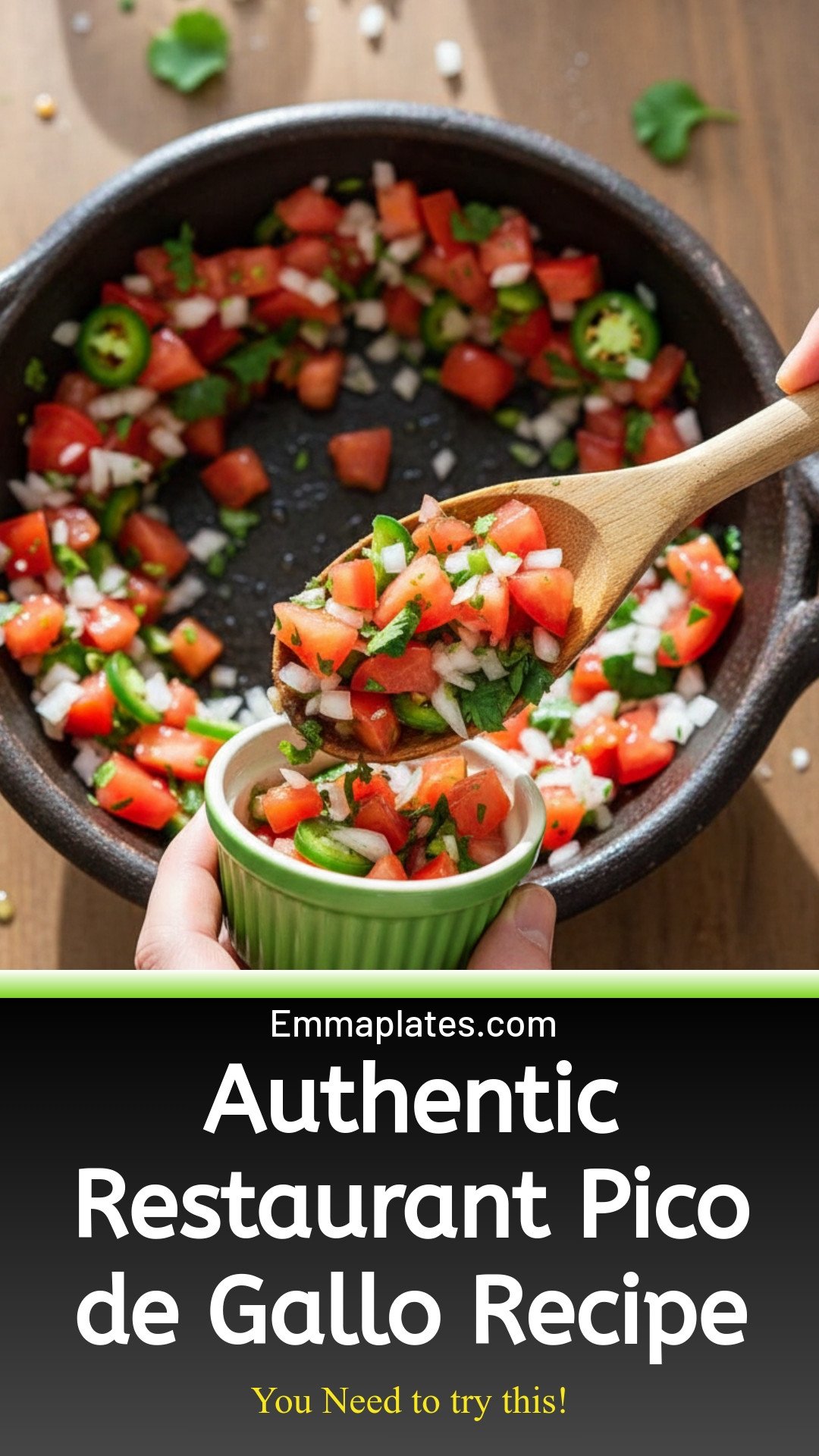 Restaurant-Style Pico de Gallo