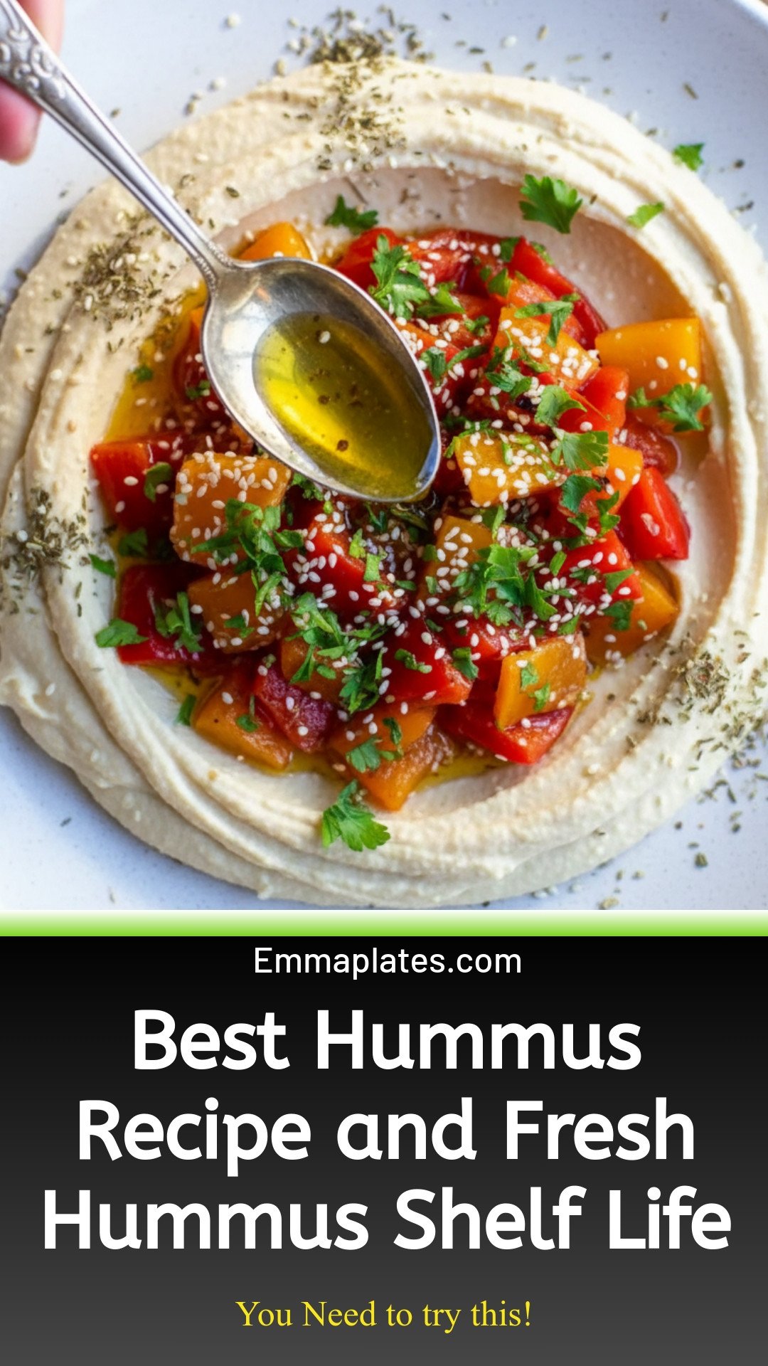 The Best Hummus + How Long Does Fresh Hummus Last?