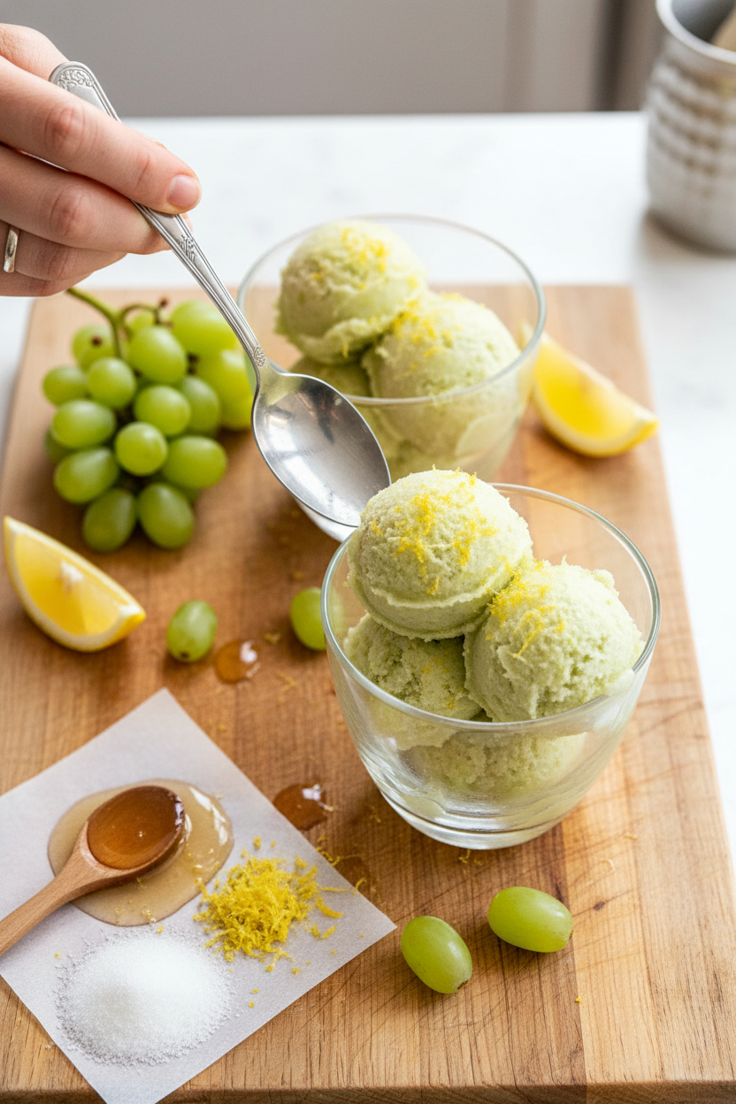 The EASIEST Sorbet: 5 minutes, 1 ingredients