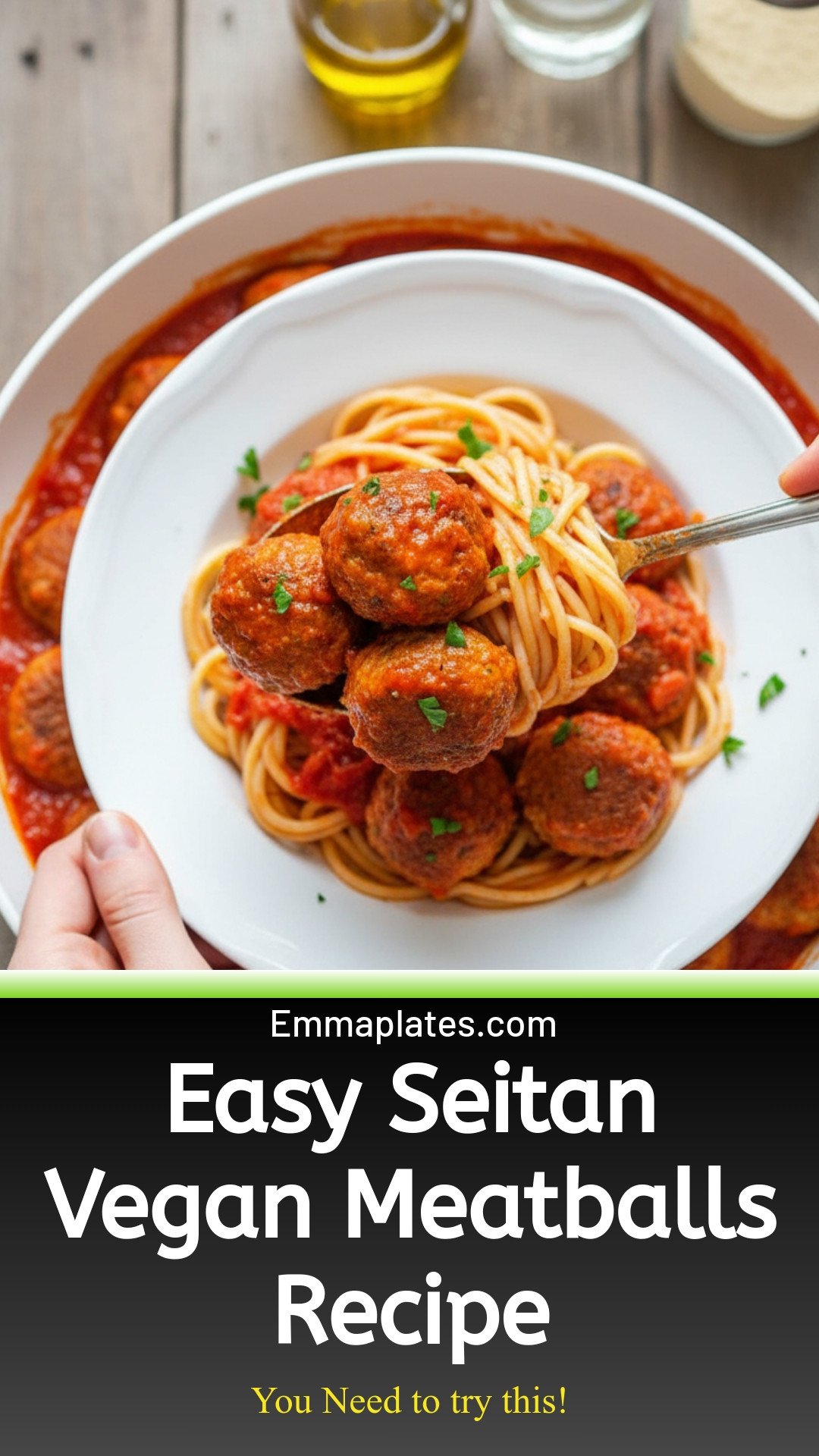 Easy Vegan Meatballs Recipe | Seitan Meatballs