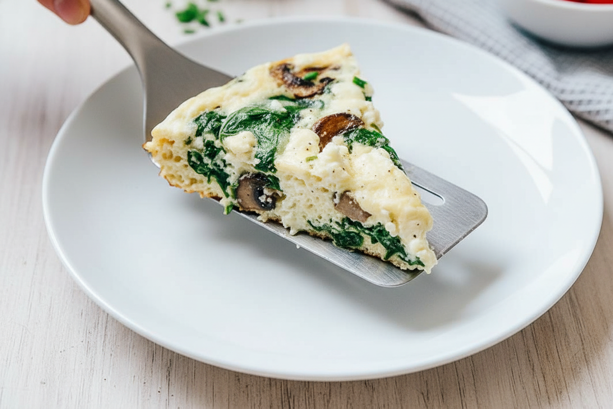 Fluffy Foolproof Egg White Frittata