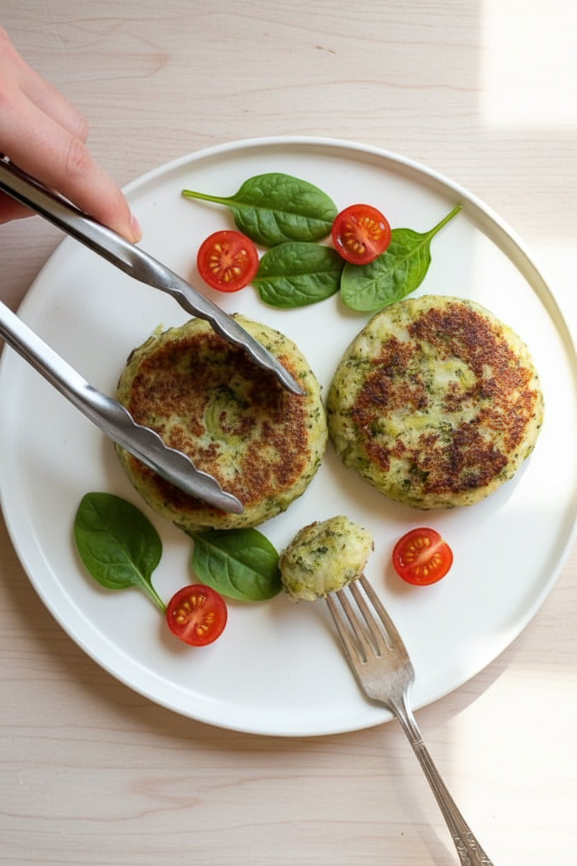 Potato and Broccoli Cakes {Ikea Copycat Recipe}