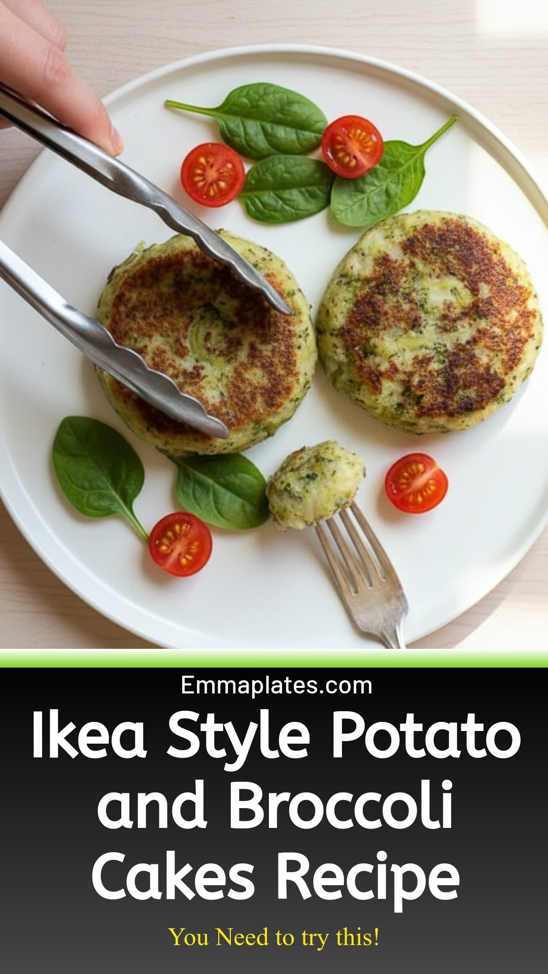 Potato and Broccoli Cakes {Ikea Copycat Recipe}