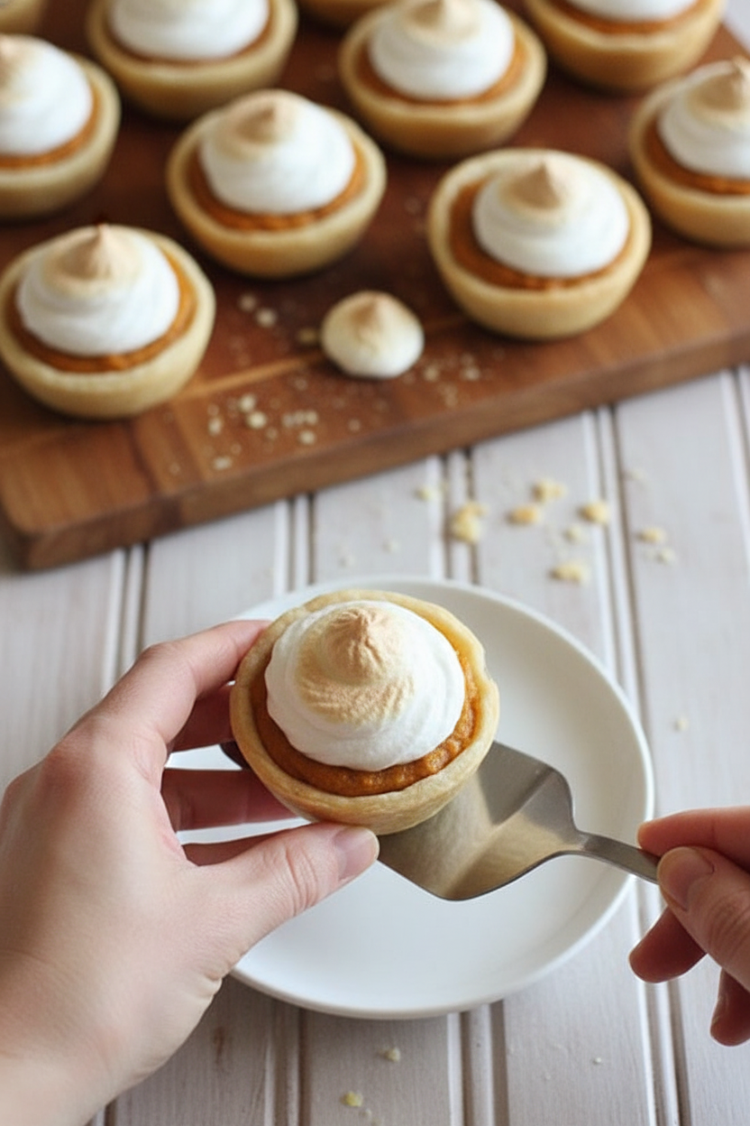 Mini Sweet Potato Meringue Pies