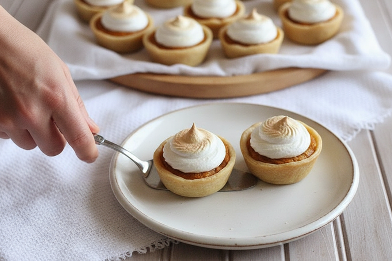 Mini Sweet Potato Meringue Pies