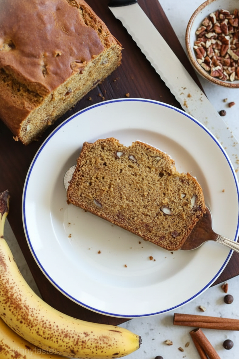Pumpkin Banana Pecan Bread