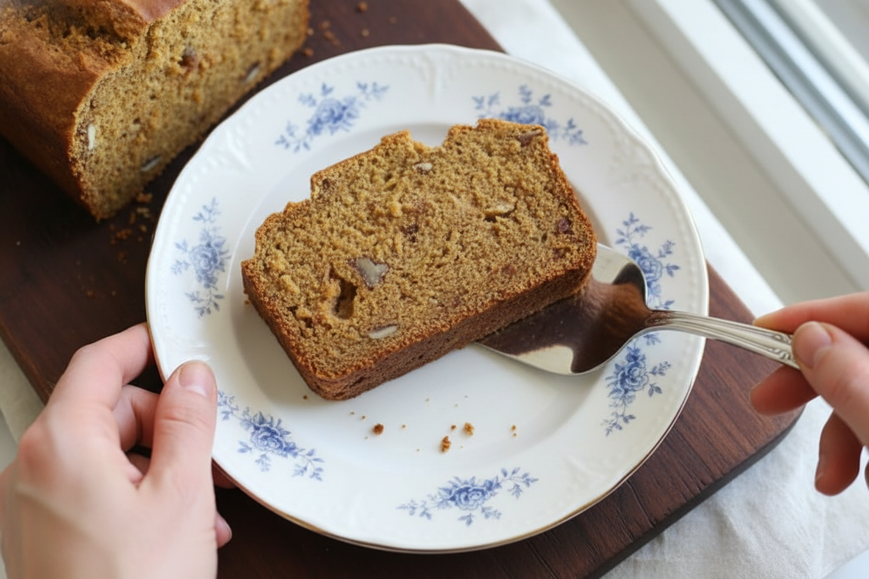 Pumpkin Banana Pecan Bread