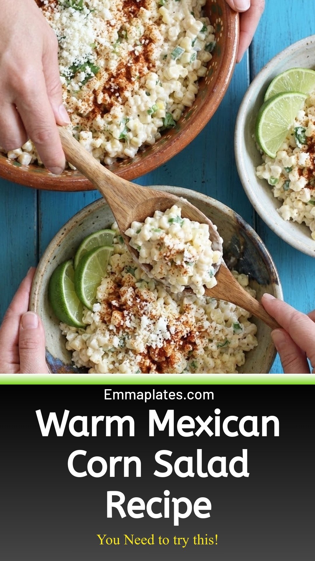 Warm Mexican Corn Salad