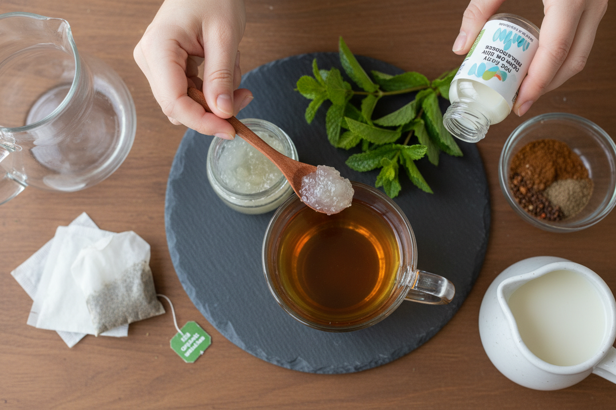 Adding Sea Moss Gel to Tea Guide and Recipe