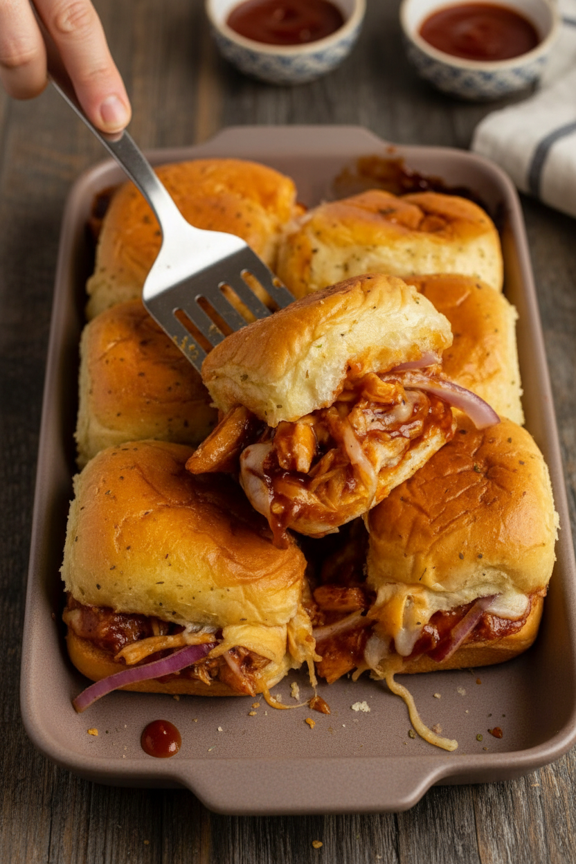 BBQ Chicken Sliders