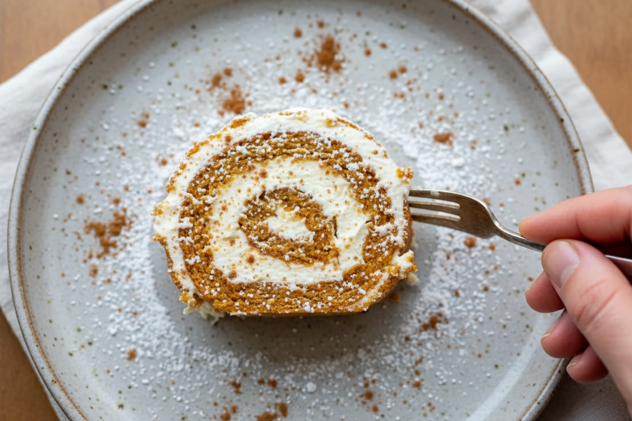 Classic Pumpkin Spice Cake Roll Recipe