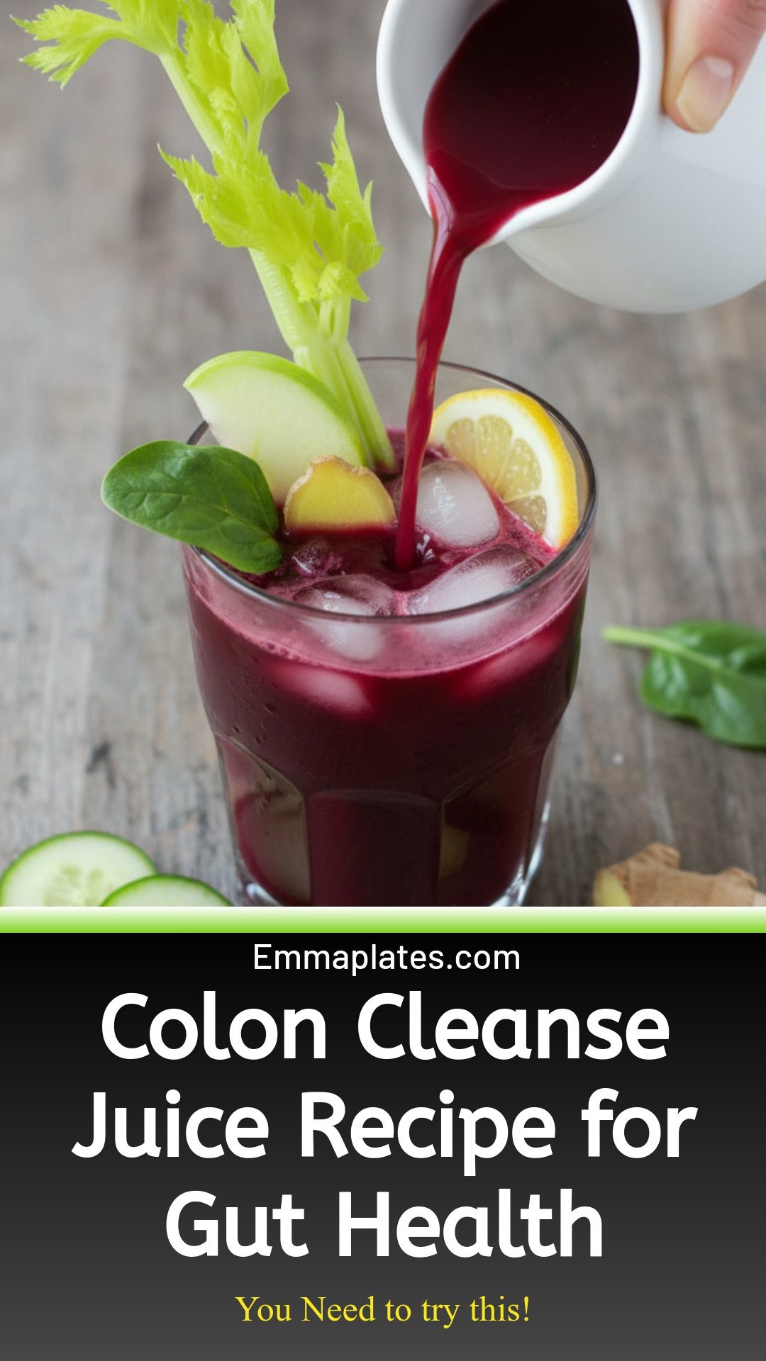 Colon Cleanse Juice Recipe for Gut Health
