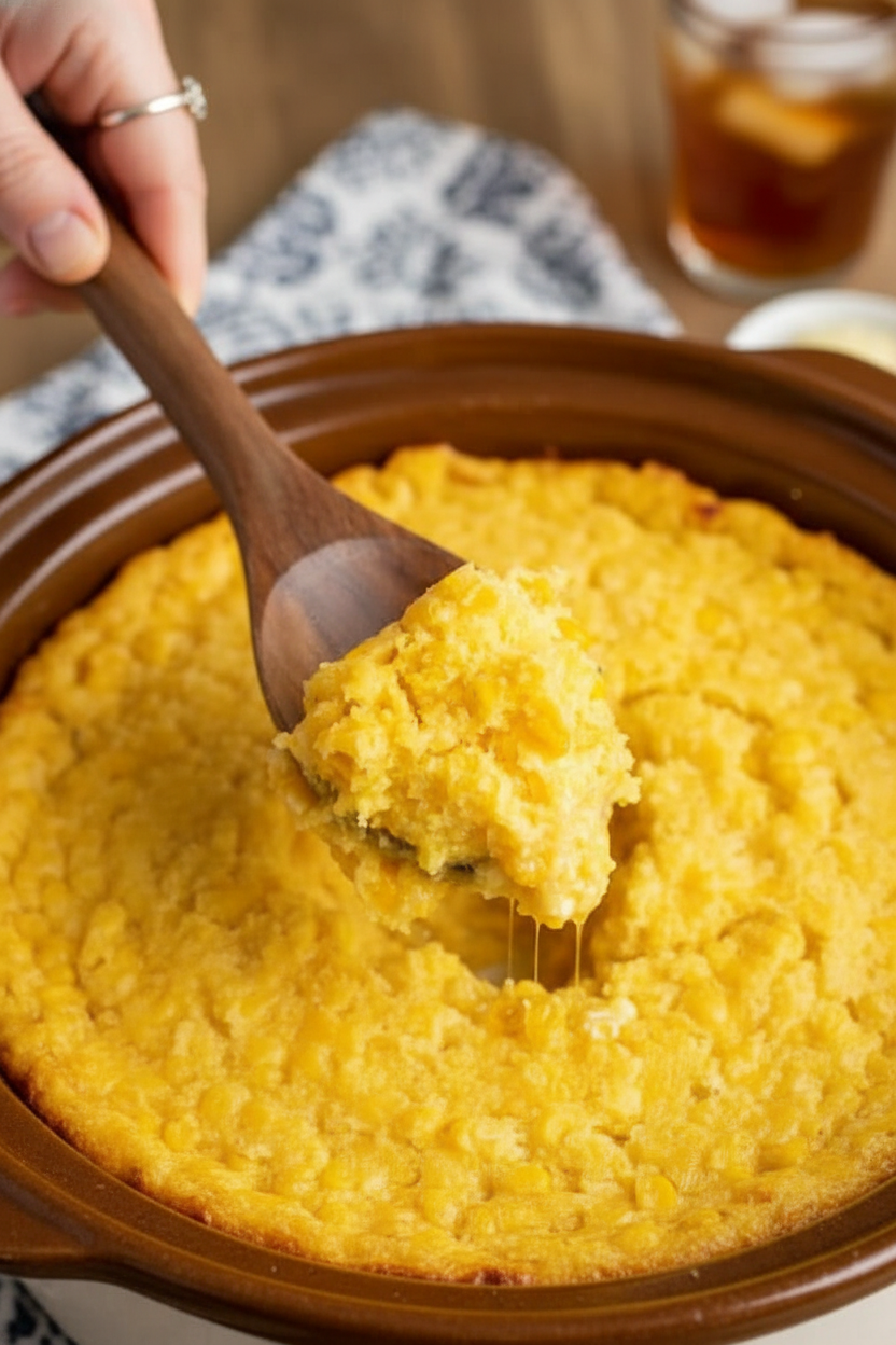 Crock Pot Corn Casserole