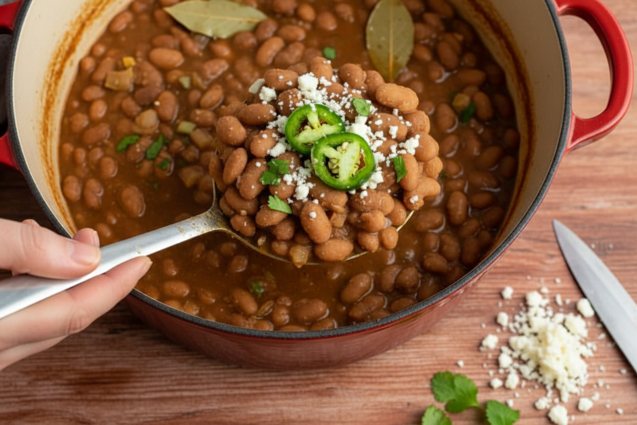 Easy Crock Pot Pinto Beans Recipe