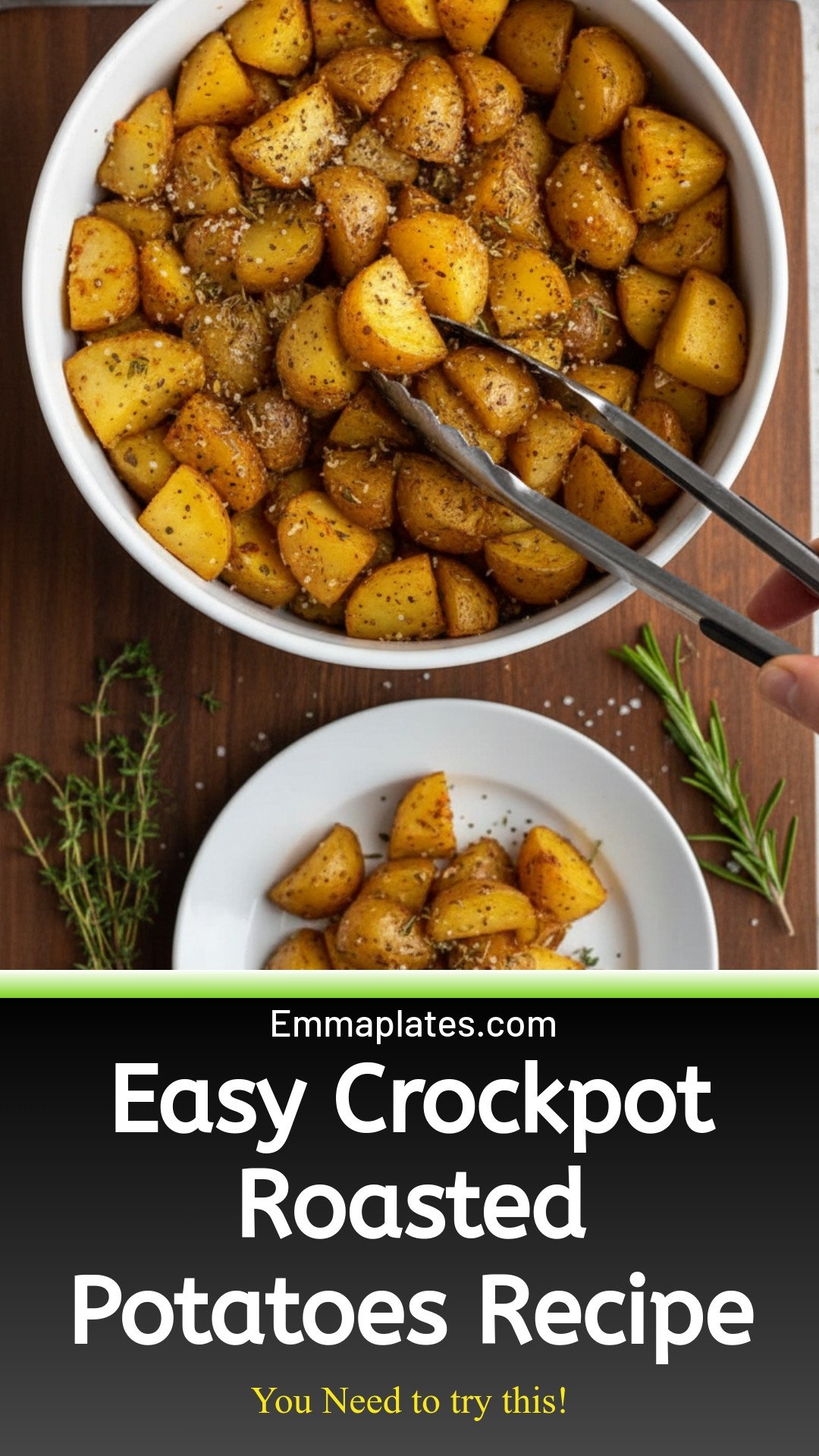 Crockpot Roasted Potatoes