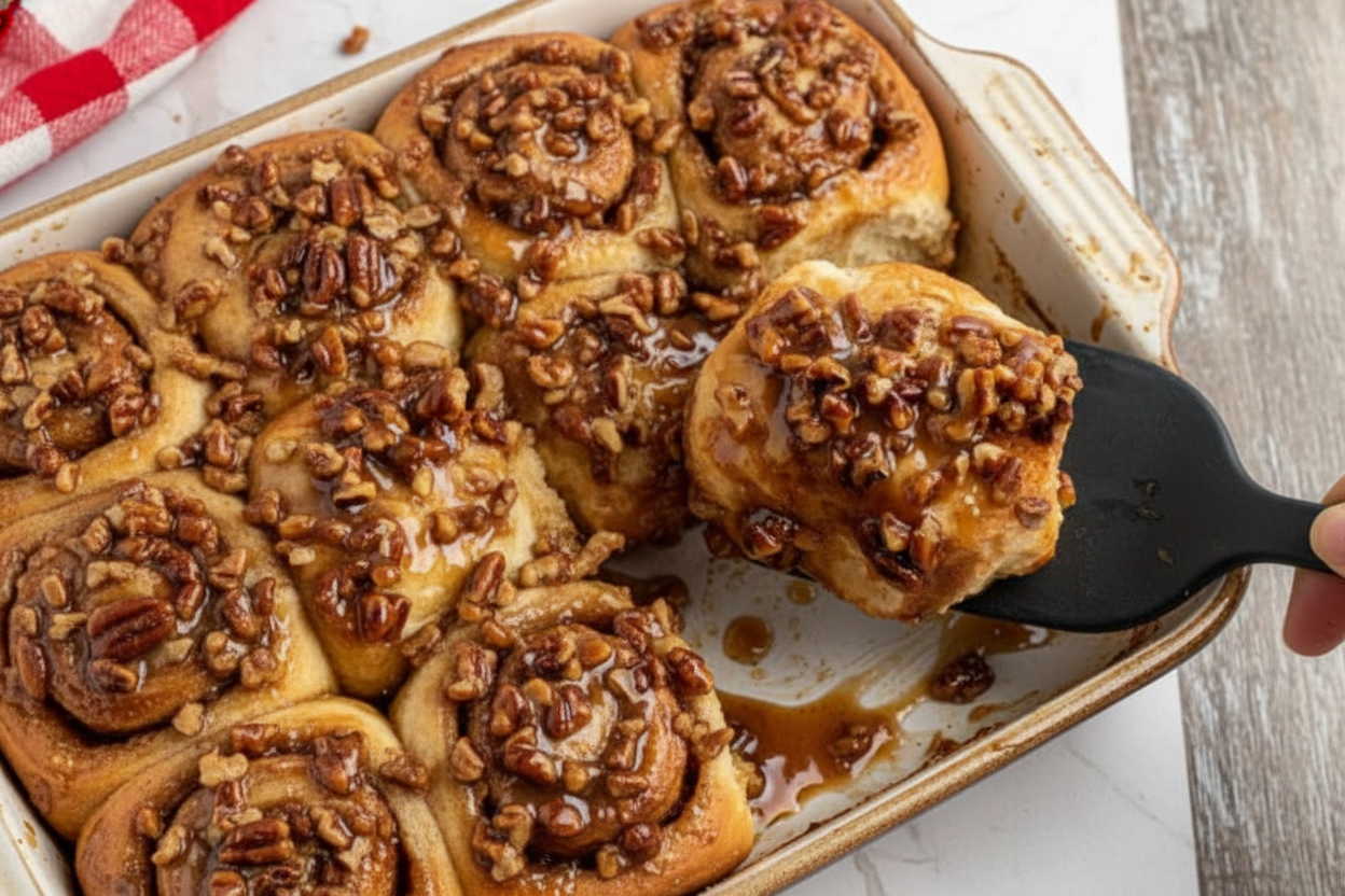 Slow Cooker Sticky Buns: Easy Slow Cooker Sticky Buns Recipe