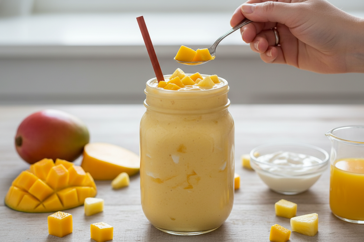Mango A Go Go Smoothie Jamba Juice Copycat: Mango A Go Go Smoothie Jamba Juice Copycat Recipe
