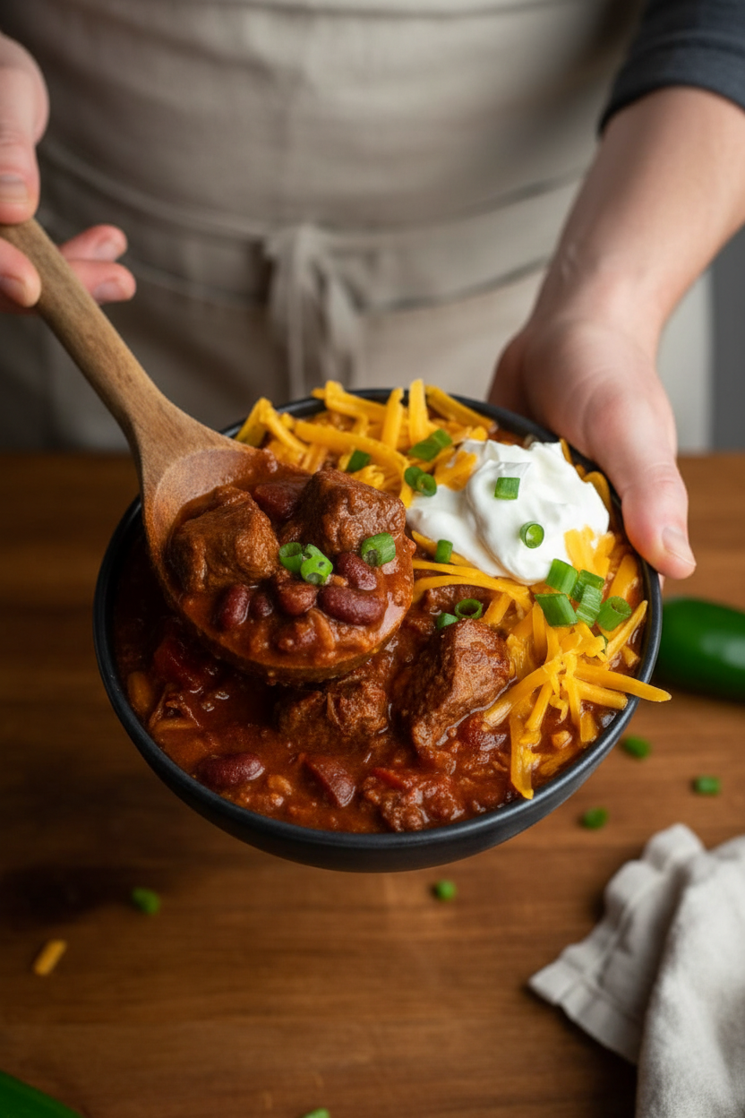 Slow Cooker Texas Chili