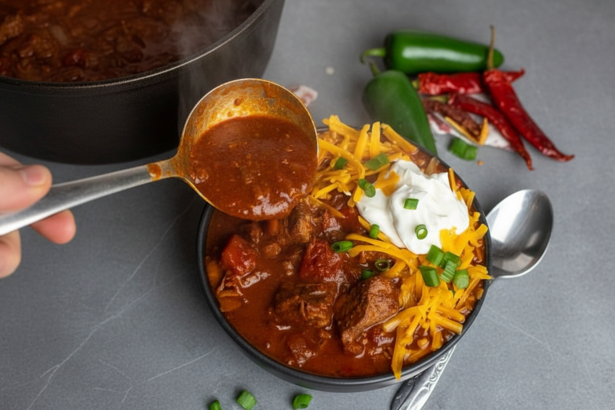 Slow Cooker Texas Chili Recipe