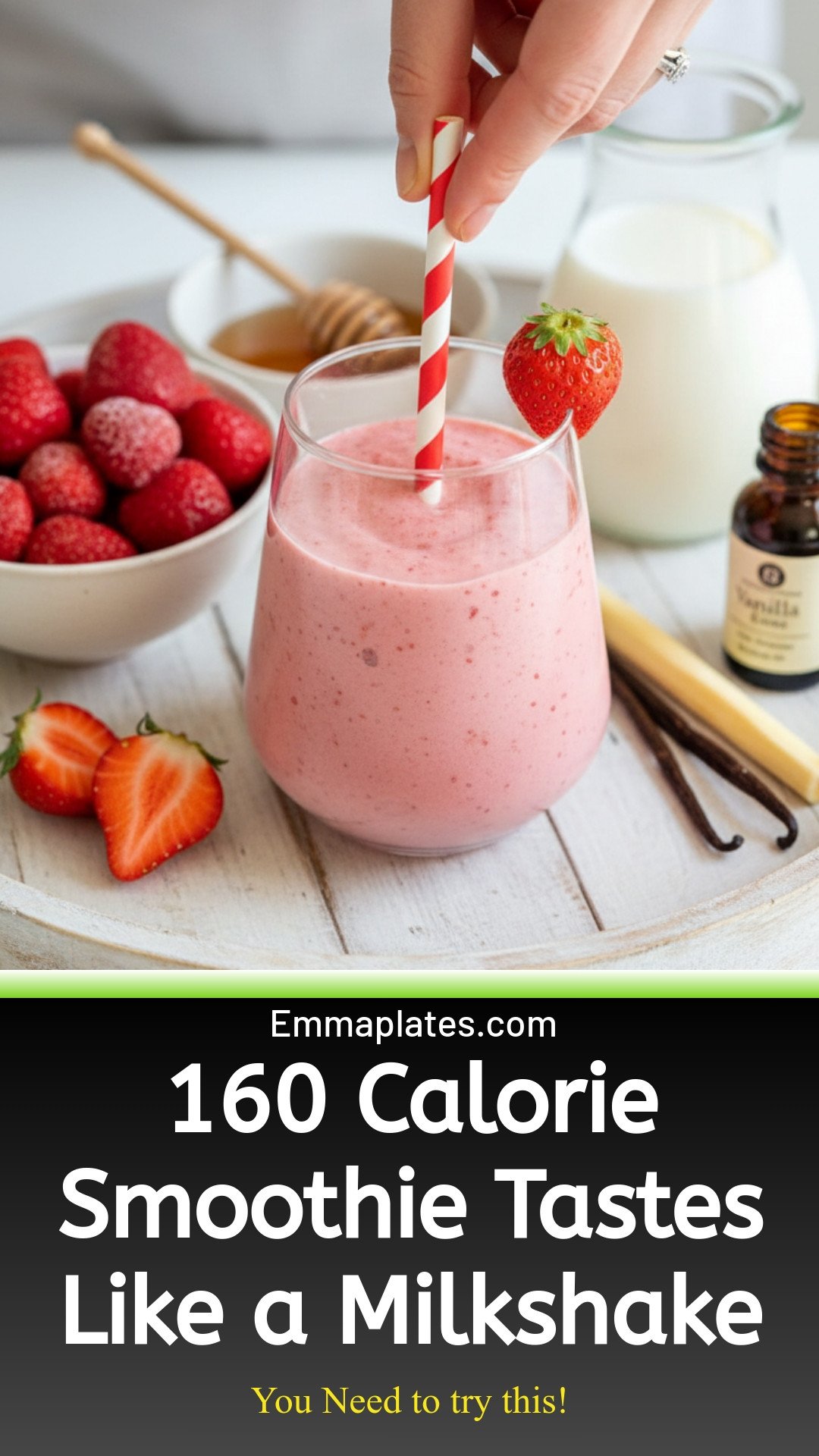 The 160 calorie smoothie that tastes like a milkshake