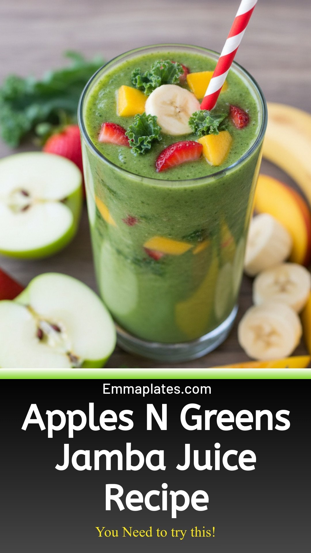 Apples N' Greens Jamba Juice Recipe