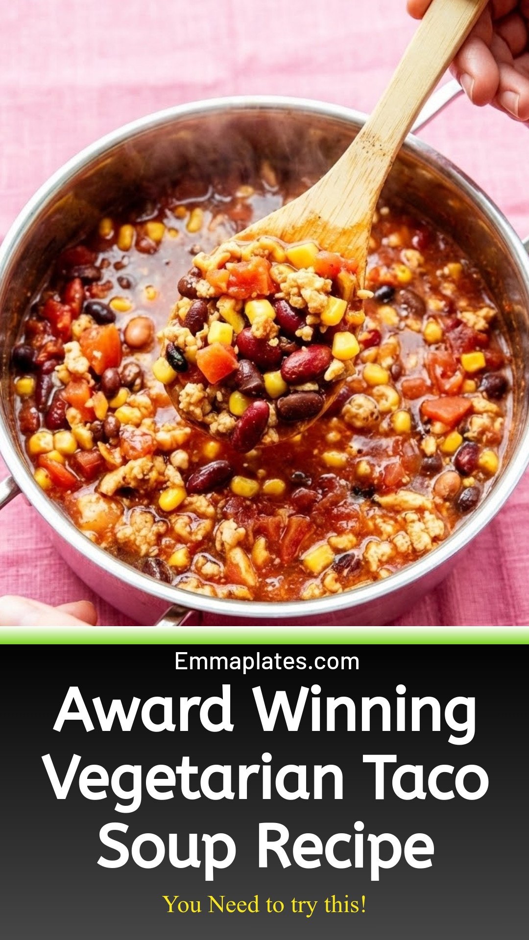 Award-Winning Vegetarian Taco Soup