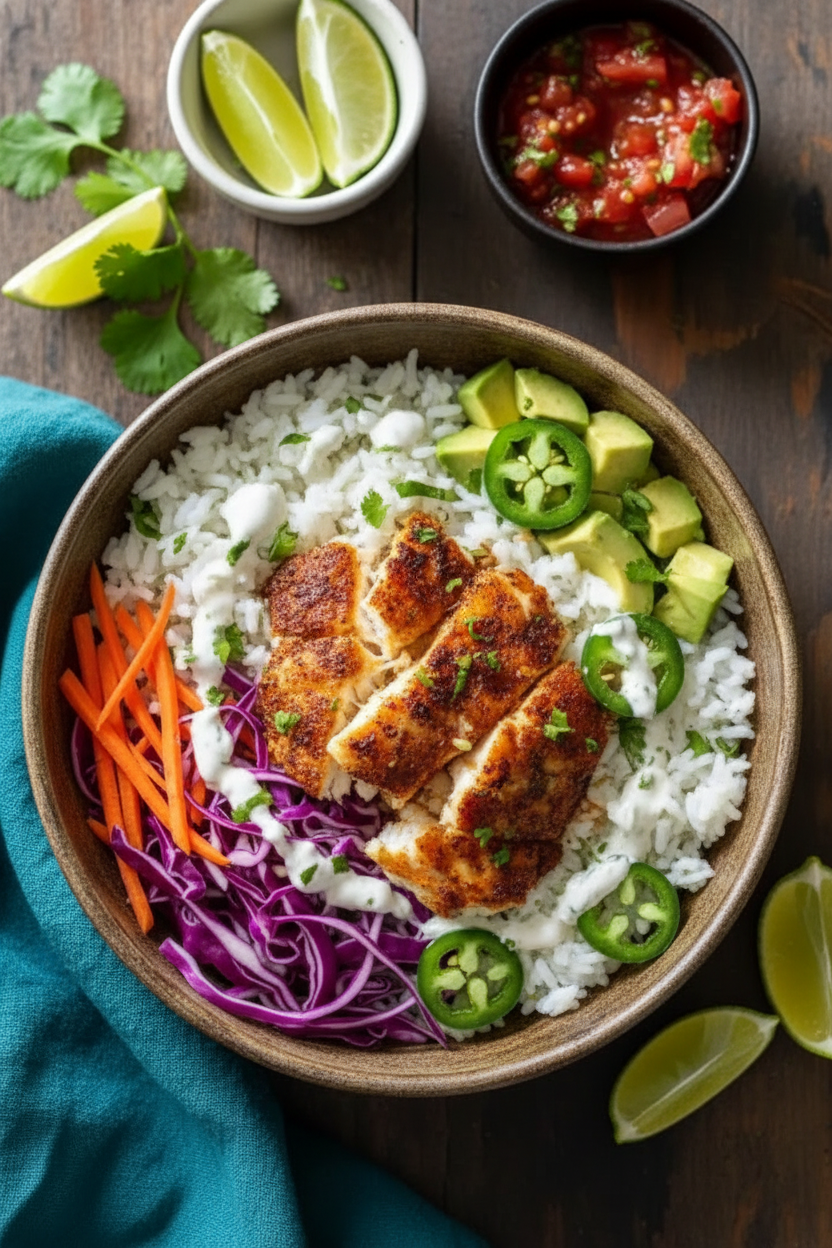Baja Fish Taco Bowls: A Sunny Beach Feast in Every Bite