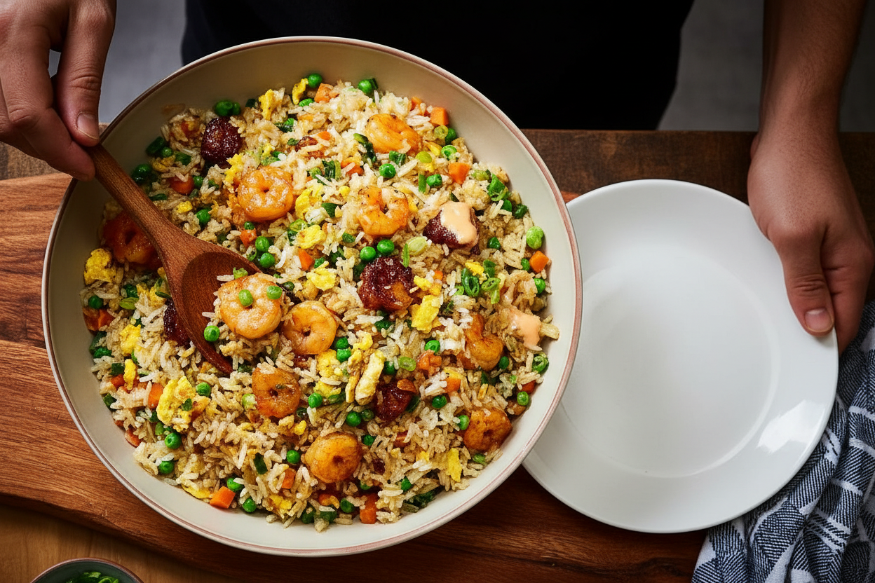 Bang Bang Fried Rice: Bang Bang Fried Rice Recipe Spicy Asian Dish