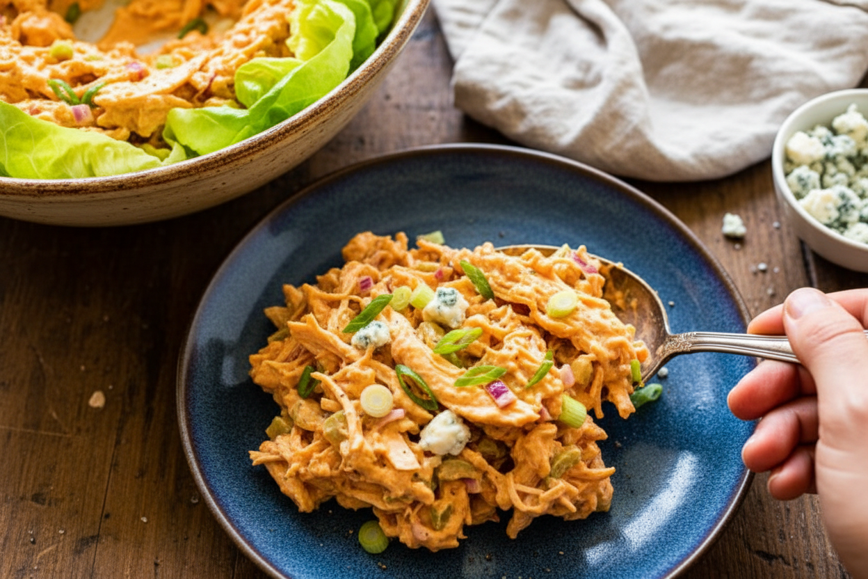 Buffalo Chicken Salad Recipe for Spicy Lovers