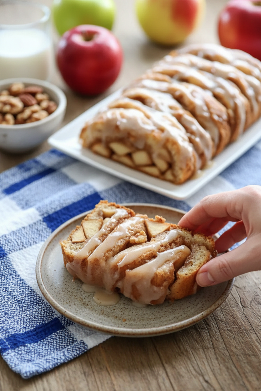 Cinnamon-Apple Twist Bread: Cozy Comfort for Your Kitchen
