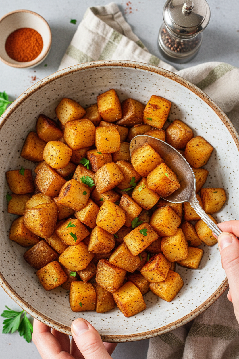 Crispy Stovetop Breakfast Potatoes