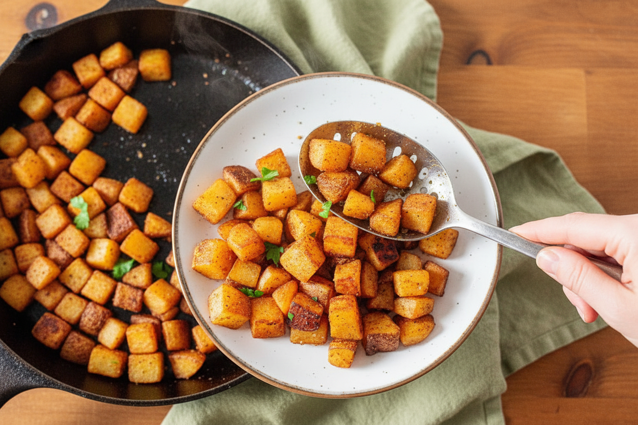Crispy Stovetop Breakfast Potatoes: Crispy Stovetop Breakfast Potatoes Recipe