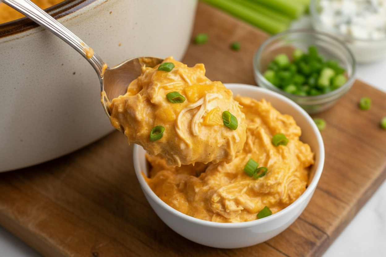 Crock Pot Buffalo Chicken Dip Recipe