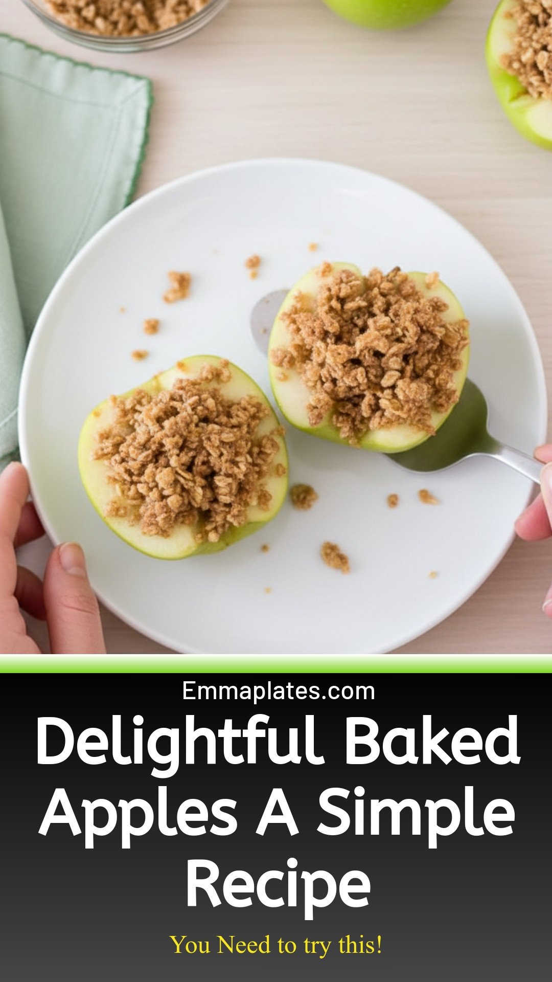 Delightfully Baked Apples