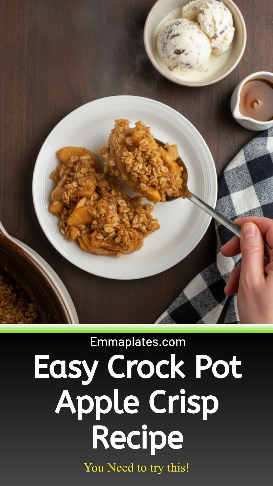 Crock Pot Apple Crisp