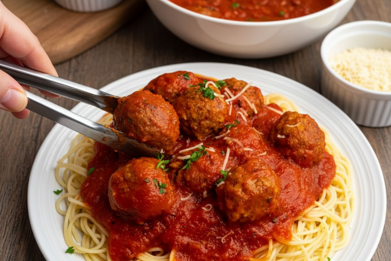 Easy Crockpot Meatballs Recipe for Dinner
