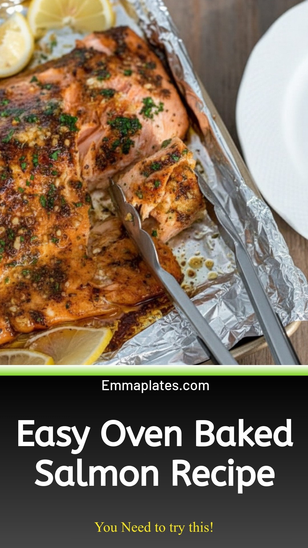Oven Baked Salmon Recipe
